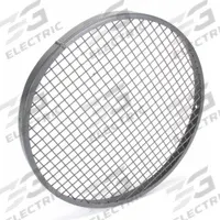 Inlet Guard: For Use With 3C716, Inlet, Steel, Baked Enamel, 1/2 in Wire Spacing, 13 in Outside Dia (MPN 2RXN5). Key specifications — Manufacturer Part Number: 2RXN5; Compatible with Grainger Part Number: 3C716; Finish: Baked Enamel; Brand: DAYTON; Guard Type: Inlet; Includes Mounting Hardware: Yes; Standards: OSHA Compliant; Material: Steel.