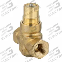 Hydronic Globe Valve: 2-Way, 4 CV Flow, 1/2 in Female NPT, Brass Body, Stainless Steel Stem, NO (MPN 599-02041). Key specifications — Manufacturer Part Number: 599-02041; Brand: SIEMENS; Seat Material: Stainless Steel.
