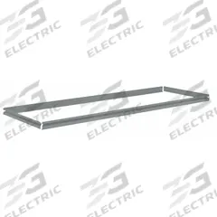 TENNSCO Shelf: 60 in x 24 in, 750 lb Load Capacity, Gray, Shelf (MPN ZBES-6024). Key specifications — Includes: (4) Beams; Shelf Configuration: Single Straight; Color: Gray; Frame Material: Steel; Brand: TENNSCO; Frame Finish: Zinc Plated; Product Type: Shelf.