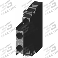 SIEMENS Auxiliary Contact Block: 1NO/1NC, Side Mount, Side-Mounted (MPN 3RH29211DA11). Key specifications — Brand: SIEMENS; Compatible with Series: SIRIUS 3RH2 Contactor Relays.