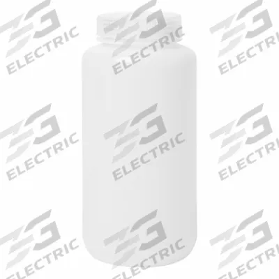 APPROVED VENDOR Reagent Bottle: HDPE, 1 L, 32 fl oz, Closure Included, Colorless, 63-415 mm - HDPE Wide Mouth Round Lab Bottles