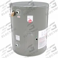 RHEEM Electric Water Heater: 120V AC, 19.9 gal, 2,000 W, Single Phase, 25.25 in Ht, 20 gph @ 40°F (MPN PROE20 1 RH POU). Key specifications — Phase: Single; Brand: RHEEM.