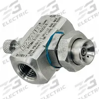 EXAIR Atomizing Spray Nozzle: Pressure, 0.9 scfm, Round, 1/4 in FNPT, FNPT, Atomizing Nozzle (MPN ER1010SS). Key specifications — Flow Rate: 0.9 scfm; Spray Pattern @ 15 In.: Round; Material: Stainless Steel; Mix Type: External; Brand: EXAIR.