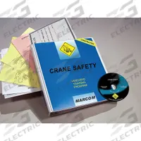 MARCOM Training Kit: Crane Safety, DVD/Quiz/Scheduling Forms/Training Certificate, Spanish (MPN V0001249ST). Key specifications — Product Type: Training Kit; Regulations Covered: OSHA 29 CFR 1926.1400; Includes: Quiz; Brand: MARCOM.
