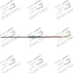 TEMPCO Thermocouple Probe: 32°F to 2,300°F /0°C to 1,260°C, Type K, Rounded Tip, 18 in Probe Lg (MPN MTA01344). Key specifications — Brand: TEMPCO; Cable Material: Fiberglass; Cable Length: 48 in; Accuracy: ±2.2 °C or ±0.75 %, Whichever is Greater; Maximum Wire Gauge: 0.25 mm.