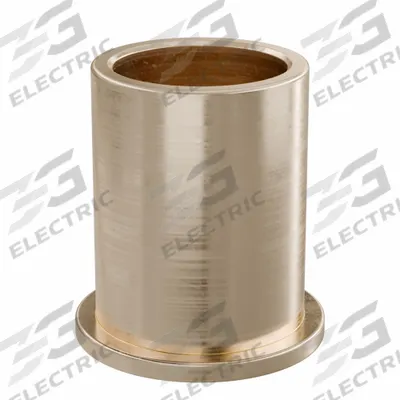 OILITE Flanged Sleeve Bearing: Bronze, SAE 841, 12 mm Bore, 15 mm OD, 20 mm Lg - Lubricated General Purpose Metallic Flanged Sleeve Bearings
