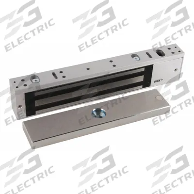 RUTHERFORD Electromagnetic Lock: 9 3/8 in Lg, 1 7/8 in Wd - Single-Door Magnetic Locks