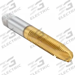 WIDIA GTD Spiral Point Tap: M10x1.5 Metric, D6, 3 Flute, Plug Chamfer, TiN Coated High Speed Steel (MPN 19925)