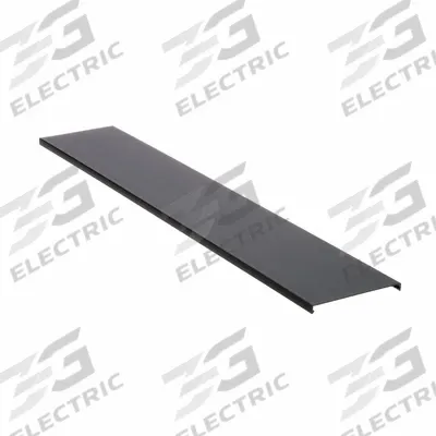 PANDUIT Flush Duct Cover: 4 1/4 in Nom Wd, 3/8 in Nom Ht, PVC, 6 ft Lg - Solid (Wall) Wiring Ducts & Snap-On Covers
