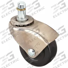 APPROVED VENDOR Stem Caster: Swivel, No Brake, 2 in Wheel Dia., 7/8 in Wheel Wd, Rubber, Rubber, Std (MPN 30453). Key specifications — attr1111099: APPROVED VENDOR; attr1111095: Black; attr1176855: Swivel.