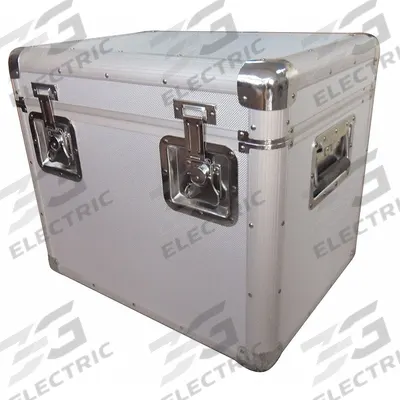 WESTWARD Protective Case: 32.1 gal, 18 in x 24 in x 20 1/2 in, Gray, Aluminum, 2 Handles - Storage Trunks