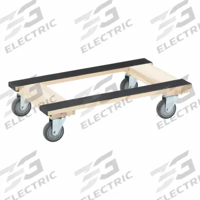 APPROVED VENDOR General Purpose Dolly: 1,000 lb, Brown, 30 in L x 18 in W x 7 in H Deck - General Purpose Dollies