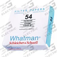 CYTIVA WHATMAN Filter Paper: 54 Grade, 5.5 cm Dia, 0.185 mm Thick, Coarse, 20 micron Min Pore Size (MPN 1454-055). Key specifications — Brand: CYTIVA WHATMAN; Porosity: Coarse; Fluted: No.