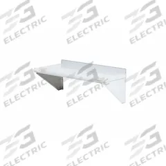 APPROVED VENDOR Wall Shelf: 24 in x 12 in x 12 in, 24 in x 12 in, 100 lb Load Capacity, Satin (MPN 2HFZ9). Key specifications — Material: Stainless Steel; Finish: Satin; Brand: APPROVED VENDOR.