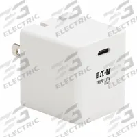 EATON TRIPP LITE Usb Charger: 120V AC/230V AC, 1.5A, 50/60Hz, 1 Output Connectors, White (MPN U280-W01-40C1). Key specifications — Power Requirement: 120V AC; 230V AC, 1.5A, 50; 60Hz; Output Connection Type: USB C Female; Color: White; Brand: EATON TRIPP LITE.