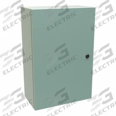 HAMMOND Electrical Enclosure: Steel, 24 in x 16 in x 8 in, NEMA 12/3R/4, Solid Cover - Steel Washdown Enclosures