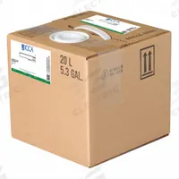 RICCA CHEMICAL Buffer - pH 13.00: Lab, 20 L Volume, Liquid, pH 12.99 to 13.01, Plastic, Box, 1 (MPN R1625000-20F). Key specifications — Brand: RICCA CHEMICAL; CAS Number: 7447-40-7; Chemical Family Type: Buffer; Chemical Grade: Lab; Concentration: pH 12.99 to 13.01; Container Material: Plastic; Container Type: Box; Form: Liquid.