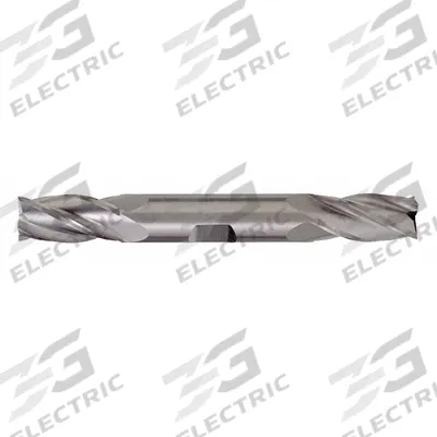 CLEVELAND Square End Mill: Carbide, Double End, 4 Flute, 1/8" Mill Dia, 1/4" LOC - Double-End Carbide Square End Mills for Aluminum