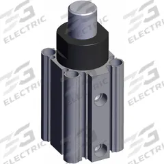 SMC Stopper Air Cylinder: 32 mm Bore Dia, 20 mm Stroke Lg, Through-hole Mounting, Round Bar (MPN RSDQB32-20DZ). Key specifications — attr945842: SMC; attr1110781: Round Bar; attr945867: Through-hole.