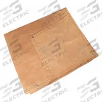 APPROVED VENDOR Tarp: 7.5 ft Lg, 3.5 ft Wd, Heavy Duty, 20 mil, Cotton Canvas, Brown, 10 oz/sq yd (MPN 5WTP7). Key specifications — Color: Brown; Brand: APPROVED VENDOR; Fabric Coating: Wax Coated.