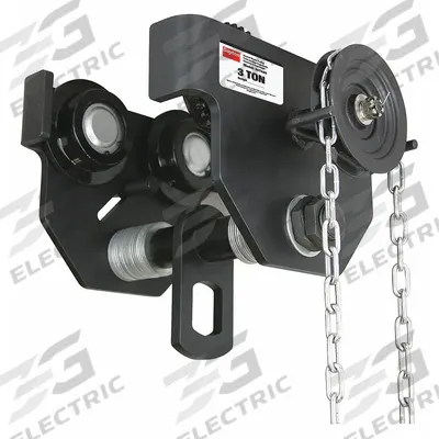 Dayton Geared Trolley: Geared - Geared Trolleys for Hoists