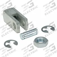 SPEEDAIRE Rod Clevis Kit: Clevis Mount Type, Fits 1 3/4 in_2 in_2 1/2 in Bore Dia, 1 in Overall Wd (MPN 5VKV7). Key specifications — attr947439: 5VKV7; attr947448: Steel; attr1171502: Piston Rod Clevis.