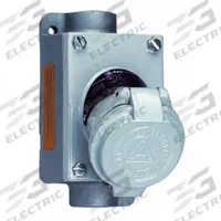 APPLETON ELECTRIC Pin and Sleeve Receptacle: Gray, 125 to 250V AC/18V DC, Single Phase, 20 A, 3 Pole (MPN CPS152-311). Key specifications — Brand: APPLETON ELECTRIC; Voltage Rating: 18V DC.