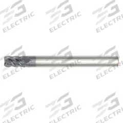 WIDIA HANITA Square End Mill: Carbide, AlTiN Coated, 5 Flute, 3/8" Mill Dia, 15/16" LOC, 4" OAL (MPN TM7S1510004)