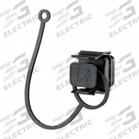 METZ CONNECT IP67 Protective Cap: Protective Cap, Plastic, V14 Flange, IP67/IP6X/IPX7, Black (MPN 1401088102KI). Key specifications — Brand: METZ CONNECT; For Use With: V14 Flange; IP Rating: IP6X; Product Type: Protective Cap; Color: Black; Material: Plastic.