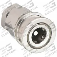 SNAP-TITE Hydraulic Quick Connect Hose Coupling: 1/4 in Coupling Size, 316 Stainless Steel, Nitrile (MPN SVEAC4-4F). Key specifications — Body Material: 316 Stainless Steel; Seal Material: Nitrile; Brand: SNAP-TITE.