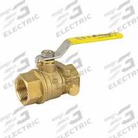 JOMAR VALVE Manual Two-Way Ball Valve: 1 in, Brass, Straight, Press x Press, Full Port Ball Port (MPN 170-105). Key specifications — Brand: JOMAR VALVE; Handle: Locking Lever.