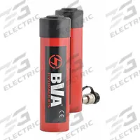 BVA HYDRAULICS Hydraulic Ram: Single Acting, 25 ton Nominal Capacity, 8 in Nominal Stroke Lg, Steel (MPN H2508). Key specifications — attr98927: BVA HYDRAULICS.