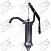 ACTION PUMP Hand Pump: Lever Action, Pump with Spout, PPS Housing, 12 oz per stroke, Piston, PVDF (MPN R490-S). Key specifications — Brand: ACTION PUMP; Housing Material: PPS; Maximum Flow Rate: 12 oz per stroke; Suction Tube Material: PPS; Seal Material: PVDF.