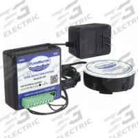 FLOODMASTER Water Detection System: Electric-Corded, 83 dB, 120V AC, 100°F Max. Op Temp (MPN RS-096). Key specifications — Includes Batteries: No; Alarm Sound Level: 83 dB; Alarm Unit Dimensions: 2.61 in W x 1.17 in D x 2.66 in H; Detector Type: Condensate Pan Overflow Alarm; Manufacturer Part Number: RS-096; Mounting Location: Wall; Power Source: Electric Corded; Sensor Unit Dimensions: 1.48 in W x 1.69 in H.
