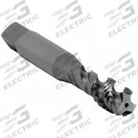 OSG Spiral Flute Tap: 3/8"-16 UNC, H5 / 2B-3B, 3 Flute, Bottoming Chamfer (MPN 0138001)