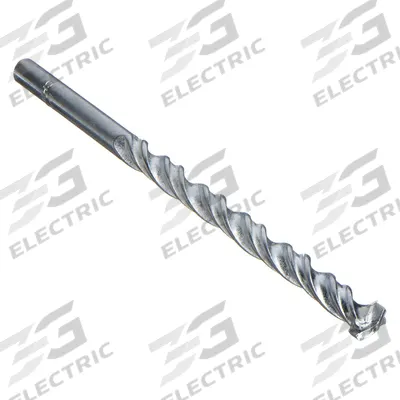 WESTWARD Round Hammer Drill: 7/16 in Drill Bit Size, 4 1/2 in Max Drilling Dp - Round-Shank Masonry Drill Bits