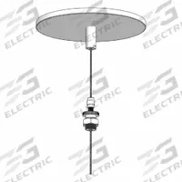 DAYBRITE Adjustable Cable Hanger Kit: White, For FluxSteam (MPN DACH48). Key specifications — For Use With: FluxSteam; Includes: Hanger Kit; Accessory Type: Adjustable Cable Hanger Kit; Finish: White; Brand: DAYBRITE.