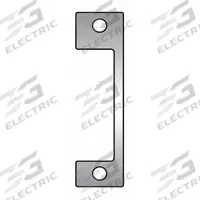 HES Electric Strike Faceplate: 1 1/4 in Wd, 4 7/8 in Ht (MPN ND 630). Key specifications — Brand: HES; Compatible with Series: 1006; Product Type: Electric Strike Faceplate.