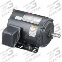 DAYTON General Purpose Motor: Rigid Base Mount, Totally Enclosed Fan Cooled, 1 hp, 208-230/460V AC (MPN 48ZJ83). Key specifications — Brand: DAYTON; Nameplate Voltage @ 60 Hz: 208-230/460V AC; Full Load Current @ 60 Hz: 3.5/1.8 A; Nameplate RPM @ 60 Hz: 1,750 RPM; Motor Enclosure: TEFC.