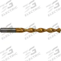 CHICAGO-LATROBE Jobber Length Drill Bit: #27, 135° Split Point, TiN-Coated HSS, Parabolic Flute (MPN 53956). Key specifications — attr1225567: 0.1440.