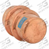 STREAMLINE Crimp Fitting Cap: Cap, 5/8 in CTS x 5/8 in CTS size, Press-fit, Copper, HNBR O-Ring (MPN RP07008). Key specifications — Brand: STREAMLINE; Broad - Material for Bullet: Copper Or Bronze; Fitting Size: 5/8 in CTS x 5/8 in CTS.