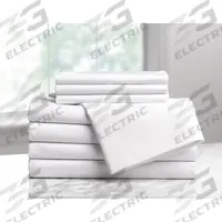 WESTPOINT HOME Fitted Sheet: King, 80 in Overall Lg, 78 in Overall Wd, T200, Fresh White, Reusable (MPN 1A29716). Key specifications — Color: Fresh White; Fabric Material: 40% Polyester; Thread Count: T200; Brand: WESTPOINT HOME; Fabric Pattern: Solid; Hem/Pocket Size: 12 in; Sheet Color: Fresh White.