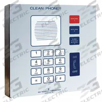 HUBBELL GAI-TRONICS Cleanroom Telephone: Surface Mount, Clean Room Speakerphones, Surface, 295-001W. Key specifications — Resistance Properties: Chemical Resistant; Speakerphone: Yes; Voicemail: No; Volume Control: No; Manufacturer Part Number: 295-001W; Cord Type: Cordless; Call Waiting: No; Caller ID: No.