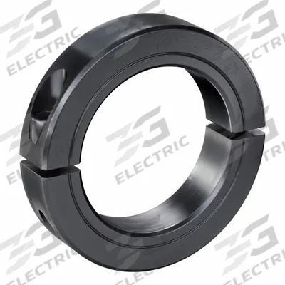 RULAND MANUFACTURING Shaft Collar: 2-Piece, Inch, Round, Clamp-On, 2 11/16 in Bore Dia - Steel Shaft Collars