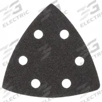 MILWAUKEE Oscillating Tool Sanding Sheet: 3 1/2 in Wd, 60 Grit, Sanding Sheet, Silicon Carbide, 6 PK (MPN 49-25-2060). Key specifications — attr1097525: Silicon Carbide; attr1097555: MILWAUKEE.