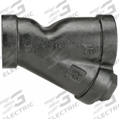 APPROVED VENDOR Y Strainer: 3 in, NPT, Perforated, 0.0625 in Screen Size - Cast Iron Y Strainers