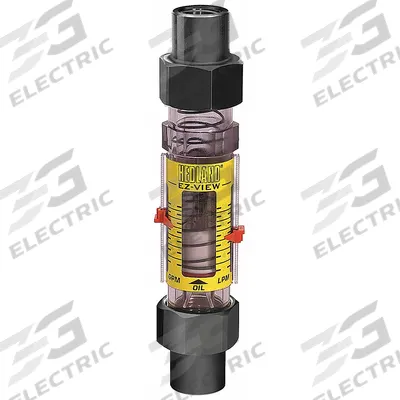 HEDLAND Mechanical Flowmeter: Flow Meter, Scale, Variable Area, Inline, Universal - Inline Flowmeters for Water with Remote Output