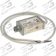 SMC Press Switch: IS10-N01, Pressure Switch, IP40, 100 V/24 V or less/48 V, 0.5 m Lead Lg (ft). Key specifications — attr947381: Pressure Switch; attr947365: IS10-N01; attr947378: 20 mA (100 V); 40 mA (48 V); 50 mA (24 V or less); attr947379: 24 V or less.