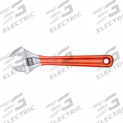 PROTO Adjustable Wrench: Alloy Steel, Chrome, 10 1/8 in Overall Lg - General Purpose Adjustable Wrenches