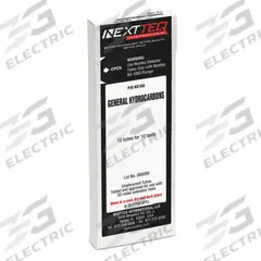 NEXTTEQ Detector Tube: NEXTEQ NX-1000, C6H12, Gas Detection Tube, Isobutane ( C6H12 ), 10 PK (MPN NX160). Key specifications — attr914051: Isobutane; attr914053: 40 to 1120 ppm.